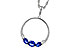 F320-11116: NECKLACE .81 SAPP .91 TGW
