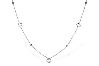 F320-11144: NECKLACE .20 TW (18")