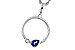 F320-11171: NECKLACE .26 SAPPHIRE .28 TGW