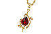 F320-15662: NECKLACE 1.34 GARNET 1.39 TGW (8X6MM GAR)