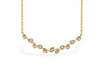 F320-16589: NECKLACE .25 TW (18")