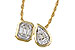 F320-16607: NECKLACE .17 BAG .25 TW