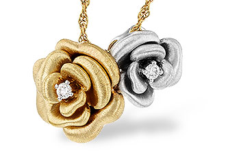 F321-00244: NECKLACE .06 TW