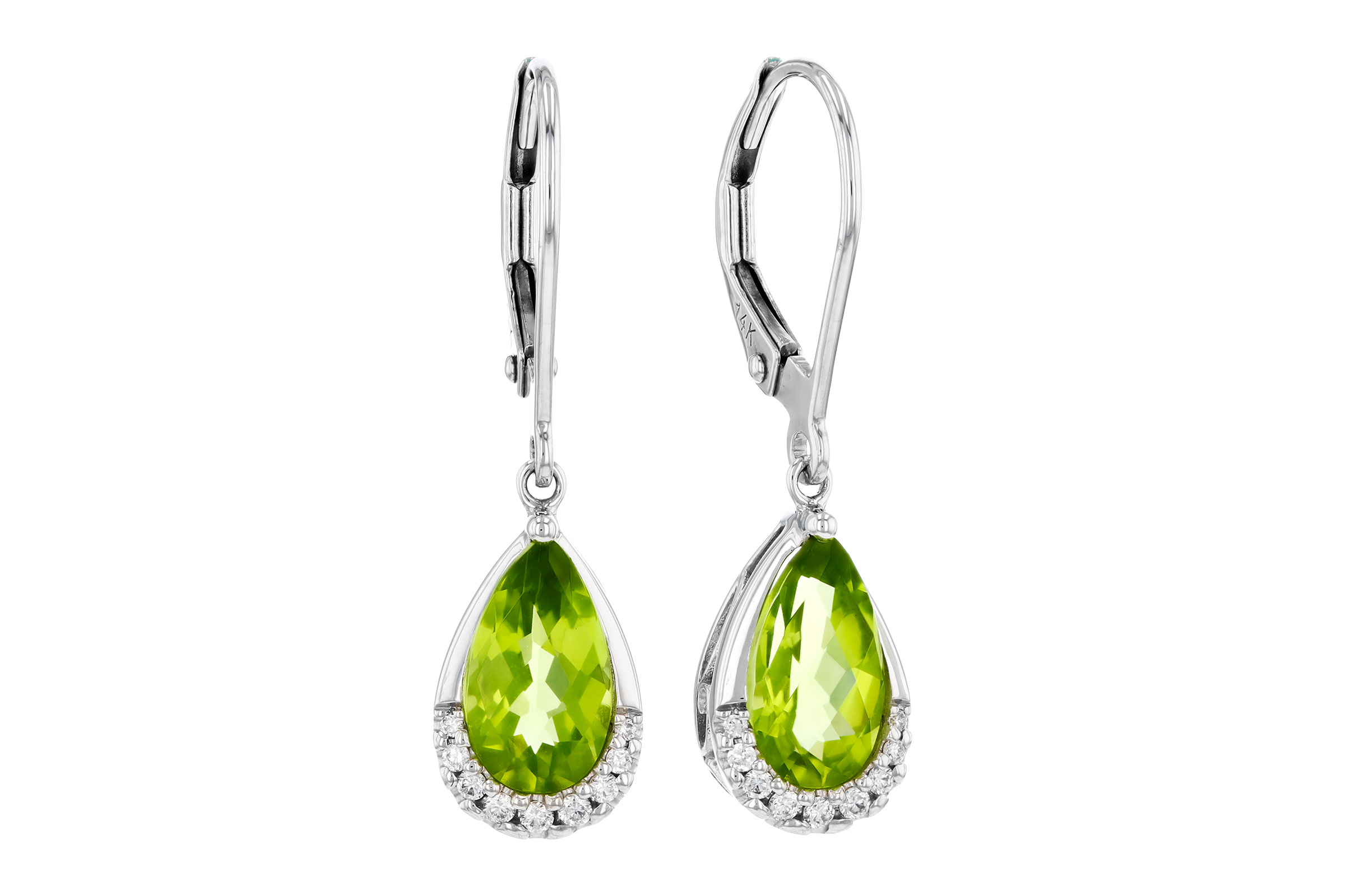 F321-02016: EARR 1.85 PERIDOT 1.94 TGW (9x5MM PS)