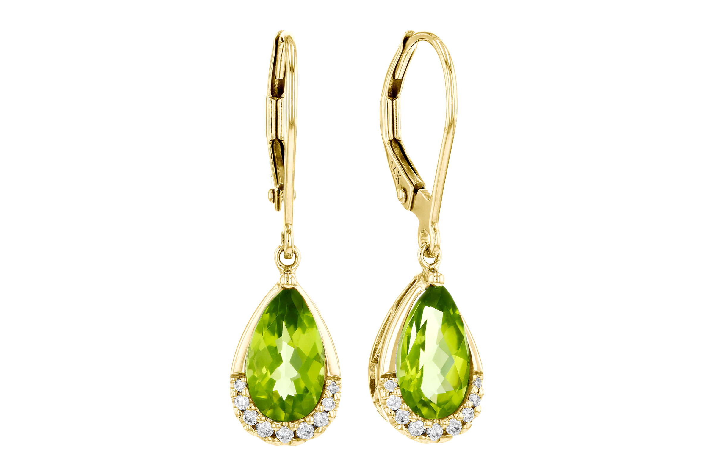 F321-02016: EARR 1.85 PERIDOT 1.94 TGW (9x5MM PS)