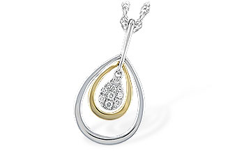 G229-22089: NECKLACE .04 TW
