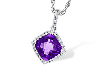 G230-10225: NECK 1.21 AMETHYST 1.32 TGW