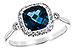 G234-64753: LDS RG 1.62 LONDON BLUE TOPAZ 1.78 TGW (7MM LBT)