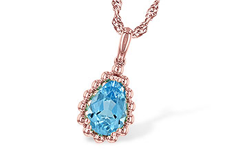 G234-67534: NECKLACE 1.55 CT BLUE TOPAZ