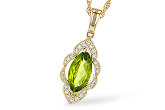 G235-60253: NECK .94 PERIDOT 1.05 TGW