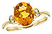 G235-62089: LDS RG 2.04 CITRINE 2.10 TGW (10x8MM CIT)