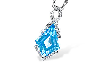 G318-29280: NECK 2.40 BLUE TOPAZ 2.53 TGW