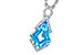 G318-29280: NECK 2.40 BLUE TOPAZ 2.53 TGW