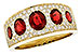 G318-31116: LDS WED RG 1.60 TW RUBY 2.00 TGW