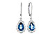 G318-34816: EARR 1.48 TW LONDON BLUE TOPAZ 1.63 TGW