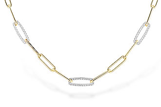 G319-18453: NECKLACE .75 TW (17 INCHES)