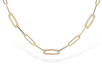 G319-18453: NECKLACE .75 TW (17 INCHES)