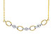 G319-21116: NECKLACE .25 TW (18")