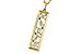 G319-26571: NECKLACE .85 TW FANCY CUT DIAMONDS