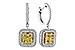 G320-12053: EARR 1.04 FANCY YELLOW DIAMONDS 1.62 TW