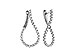G320-15689: EARRINGS 1.00 TW