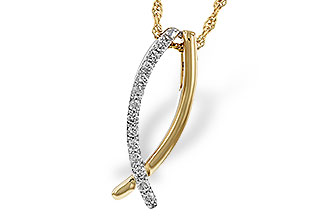 G320-16571: NECKLACE .25 TW