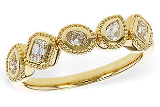 G320-16625: LDS DIA WED RG .34 TW FANCY CUT DIAS