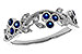 G320-17462: LDS WED RG .23 SAPPHIRE .29 TGW