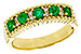 G320-17534: LDS WED RG .48 TW EMERALD .60 TGW
