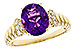 G321-00207: LDS RG 2.12 AMETHYST 2.26 TGW (10x8MM AMY)