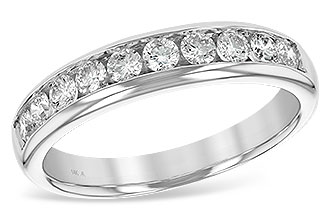 H138-32980: LDS WED RG .50 TW (10 STONES)