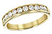 H138-32980: LDS WED RG .50 TW (10 STONES)