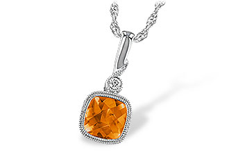 H229-25698: NECK .68 CITRINE .70 TGW