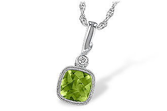 H229-25707: NECK .97 PERIDOT .99 TGW