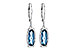 H235-60216: EARR 2.10 LONDON BLUE TOPAZ 2.28 TGW