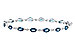 H235-60271: BRACELET 7.20 LONDON BLUE TOPAZ 7.36 TGW