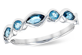 H318-30234: LDS RG .60 TW BLUE TOPAZ