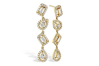 H318-31116: EARR .12 TW BAGUETTES .70 TW
