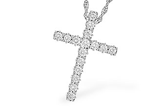 H319-18407: NECKLACE .50 TW
