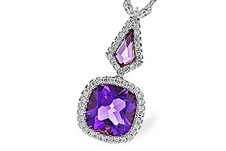 H319-22016: NECK 1.80 TW AMETHYST 1.96 TGW