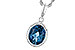 H319-22071: NECK 1.90 TW LONDON BLUE TOPAZ 1.93 TGW (9x7 LBT)