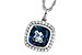 H319-24762: NECK 3.85 LONDON BLUE TOPAZ 4.15 TGW (9MM LBT)