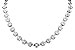 H320-09334: NECKLACE 1.39 BAG 1.80 TW (16")
