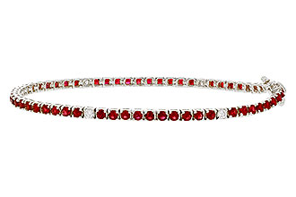 H320-10271: BRACELET 3.04 RUBY 3.29 TGW (7")
