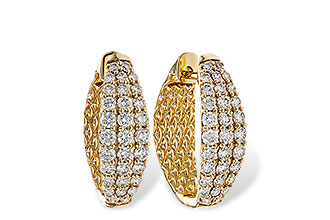 H320-12916: EARRINGS 1.00 TW