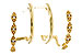 H320-12925: EARRINGS .03 TW