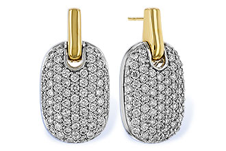 H320-15698: EARRINGS .95 TW