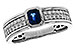 H320-15716: LDS RG .55 SAPPHIRE .88 TGW (5x4MM SA)