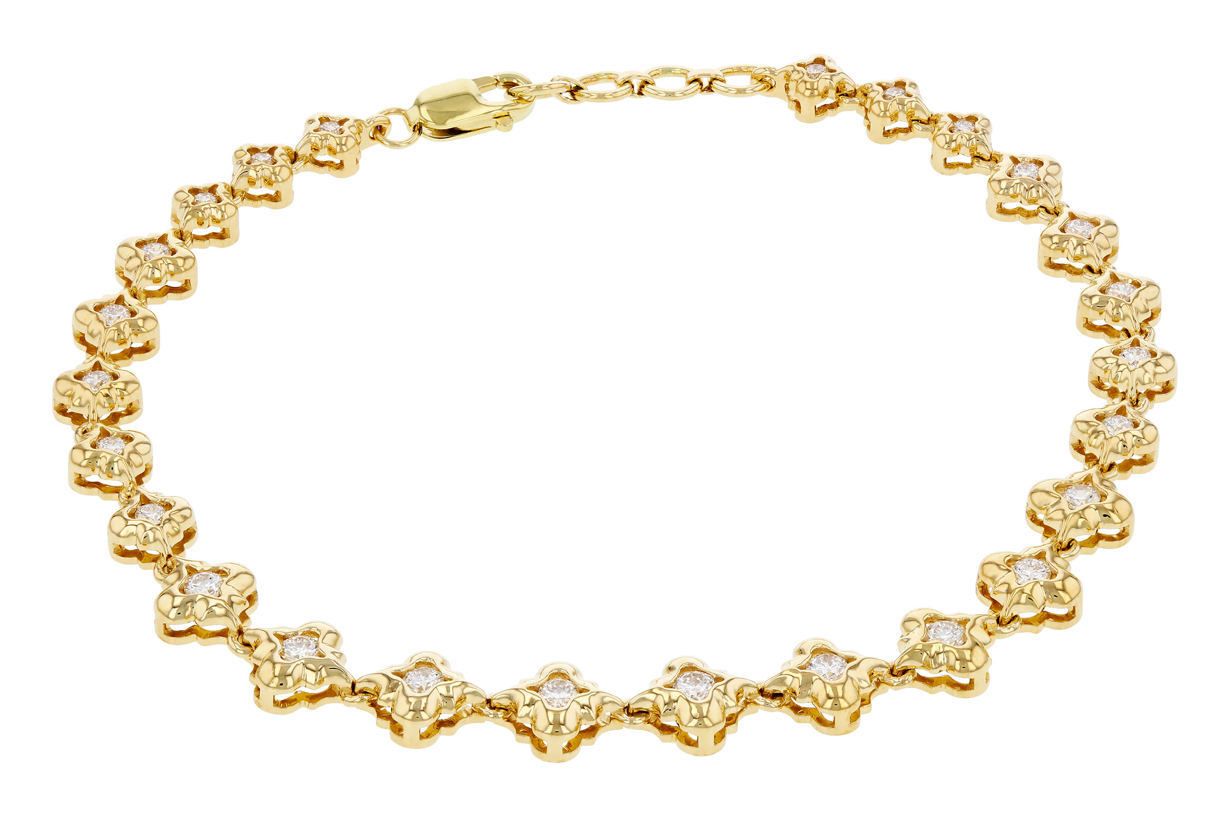 H321-02016: BRACELET .72 TW (7.25")