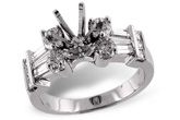K051-02925: LDS SEMI DIA RING 1.11 TW